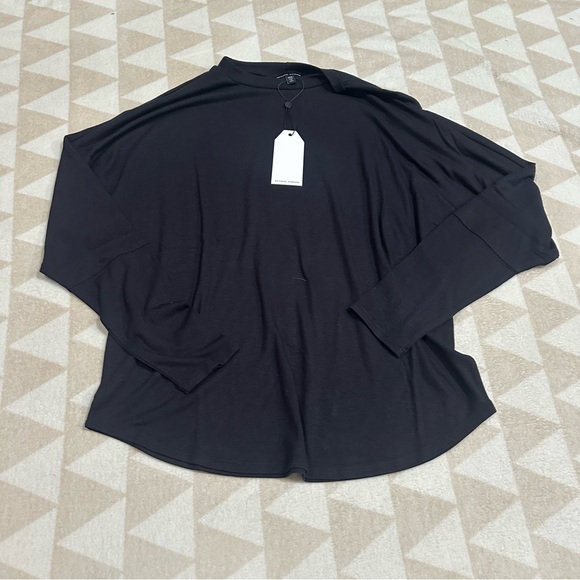 Universal standard black super soft dolman top - Picture 1 of 2